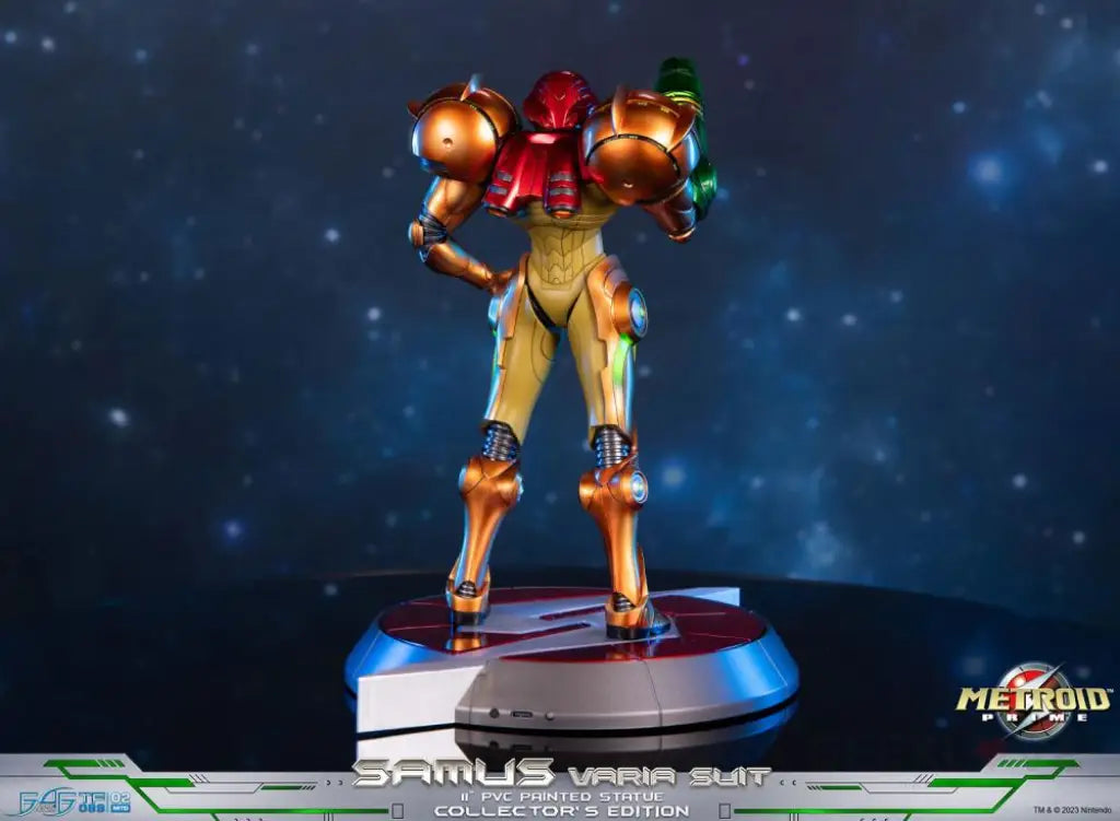 Metroid Prime Samus Varia Suit Pvc (Collectors Edition) Statue