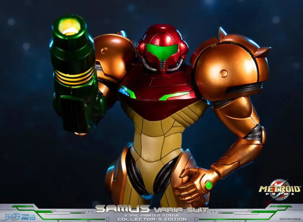 Metroid Prime Samus Varia Suit Pvc (Collectors Edition) Statue