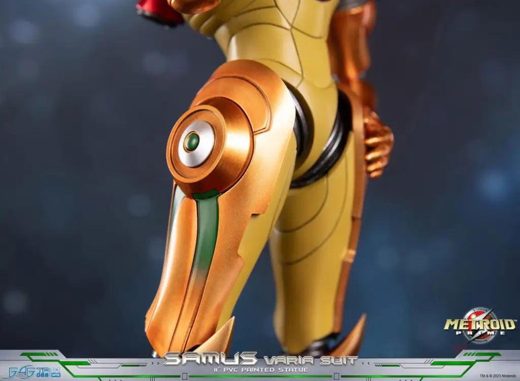 Metroid Prime Samus Varia Suit Pvc Statue