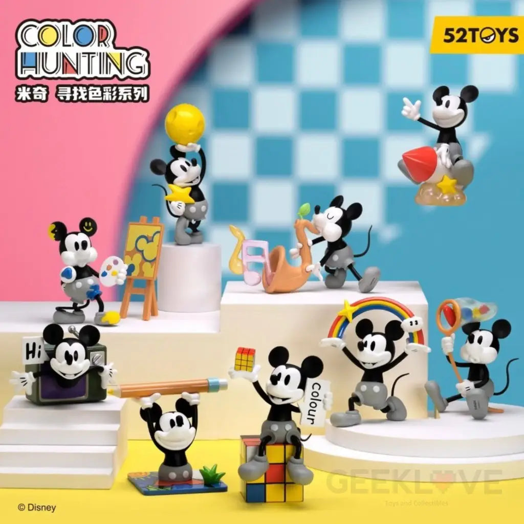 Mickey Color Hunting (Box Of 8) Pre Order Price Blind Box