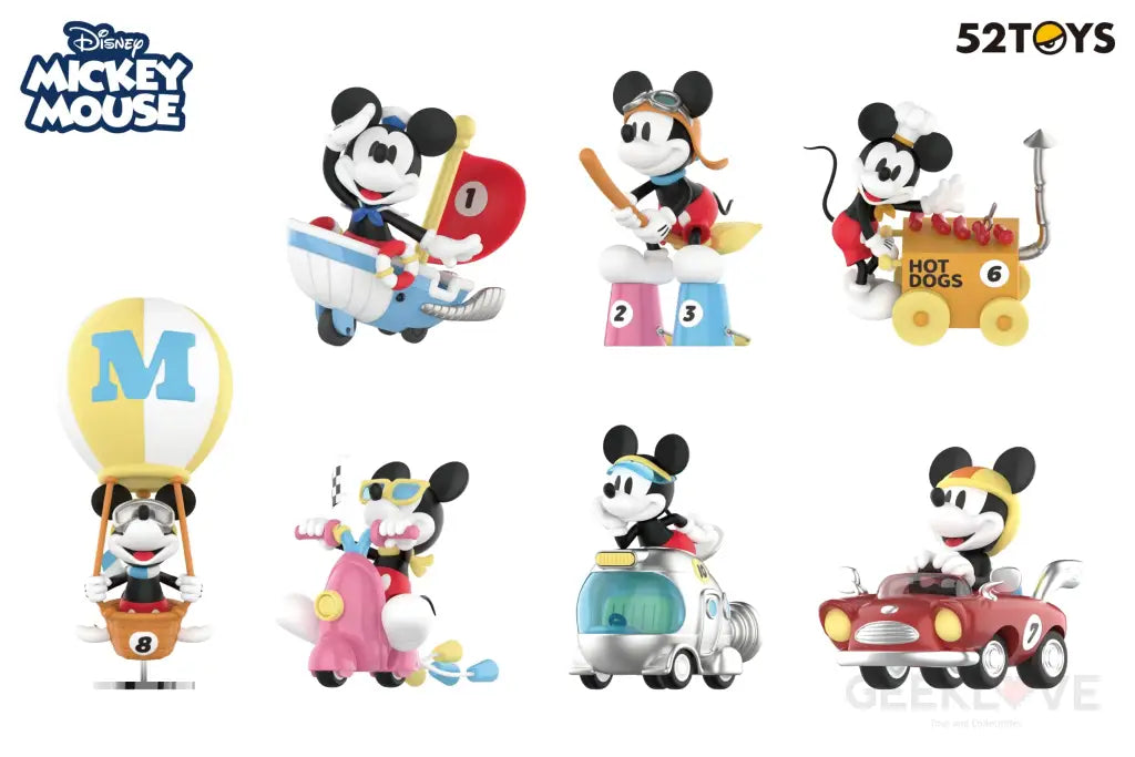 Mickey Setting Off (Box Of 6) Blind Box