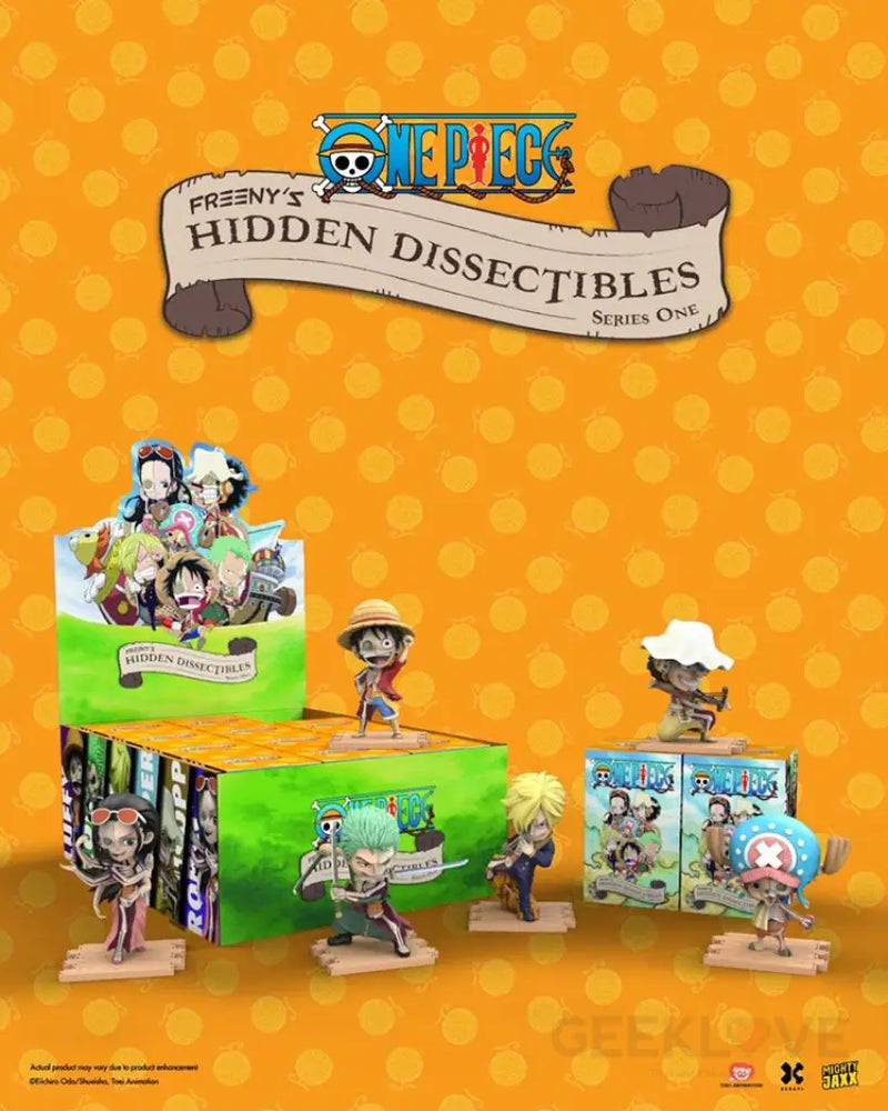 Mighty Jaxx Freeny's Hidden Dissectibles: One Piece (Box of 12)