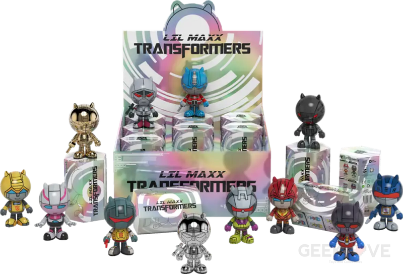 Mighty Jaxx Transformers Lil Max Blind Box (Box of 12pcs)