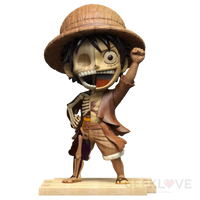 Mighty Jaxx WOODWORKED DISSECTED LUFFY BY JASON FREENY - GeekLoveph