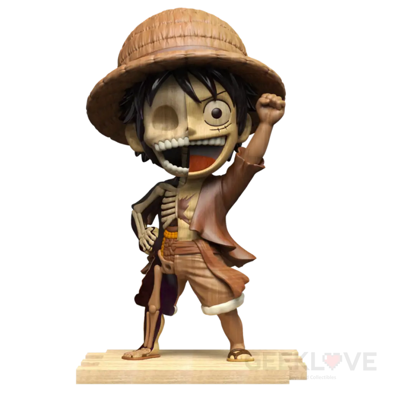 Mighty Jaxx WOODWORKED DISSECTED LUFFY BY JASON FREENY
