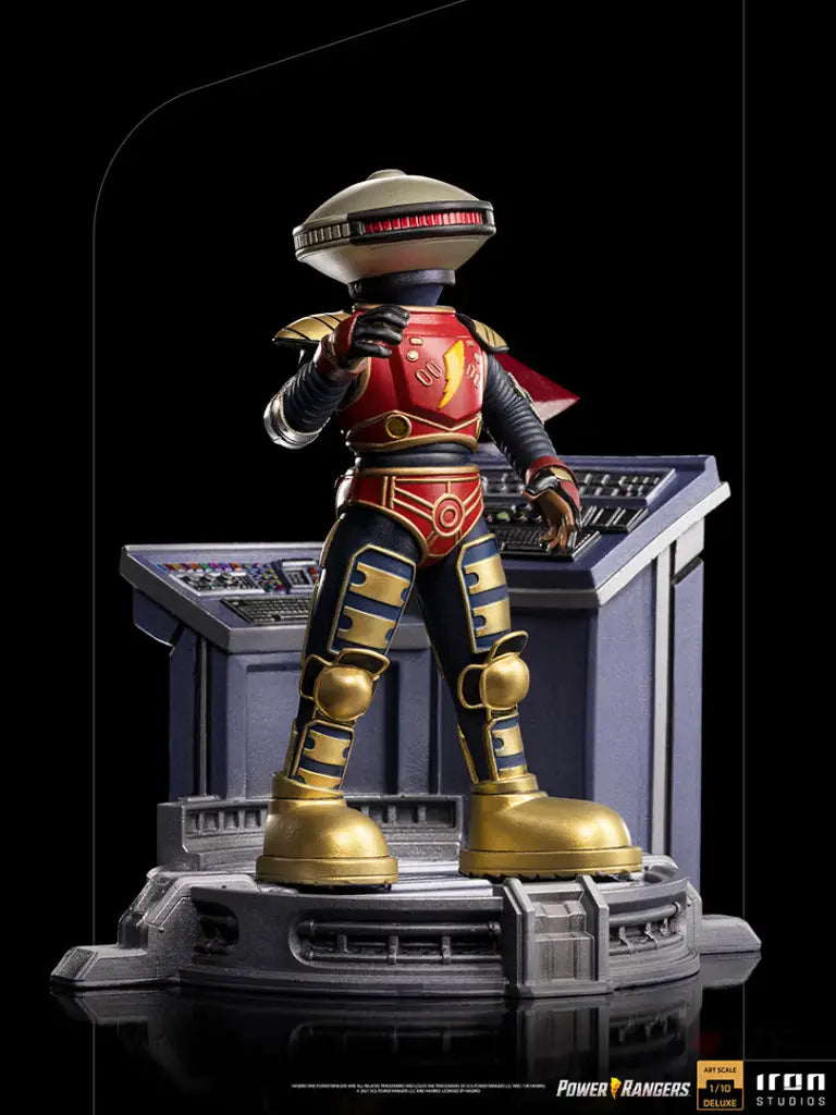 Mighty Morphin Power Rangers Alpha 5 Deluxe 1/10 Art Scale Statue Preorder