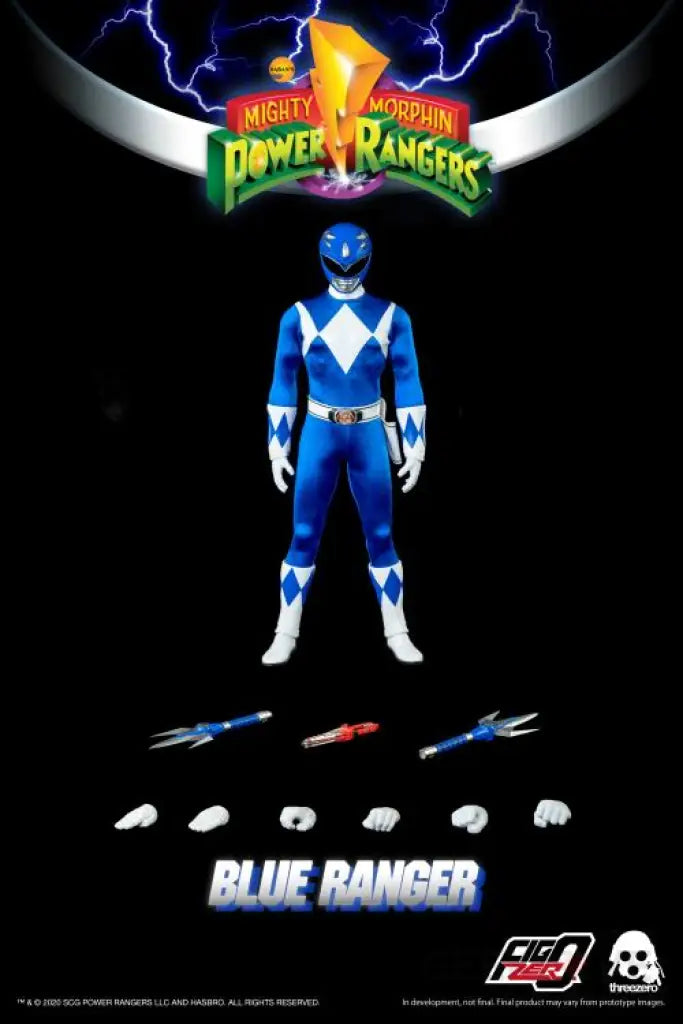 Mighty Morphin Power Rangers Blue Ranger 1/6 Scale Figure - GeekLoveph