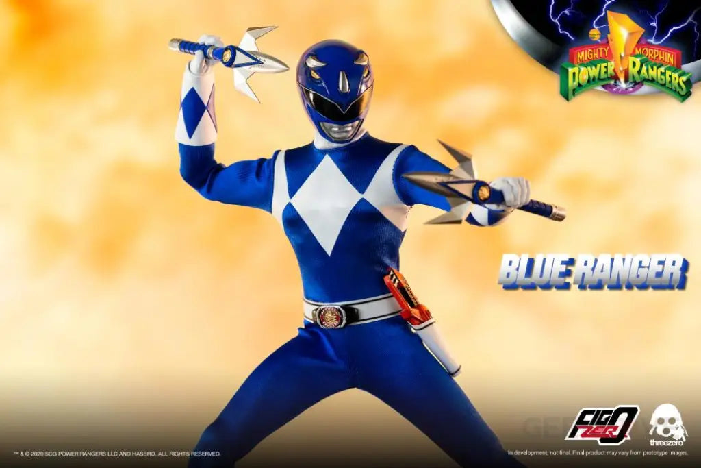 Mighty Morphin Power Rangers Blue Ranger 1/6 Scale Figure - GeekLoveph