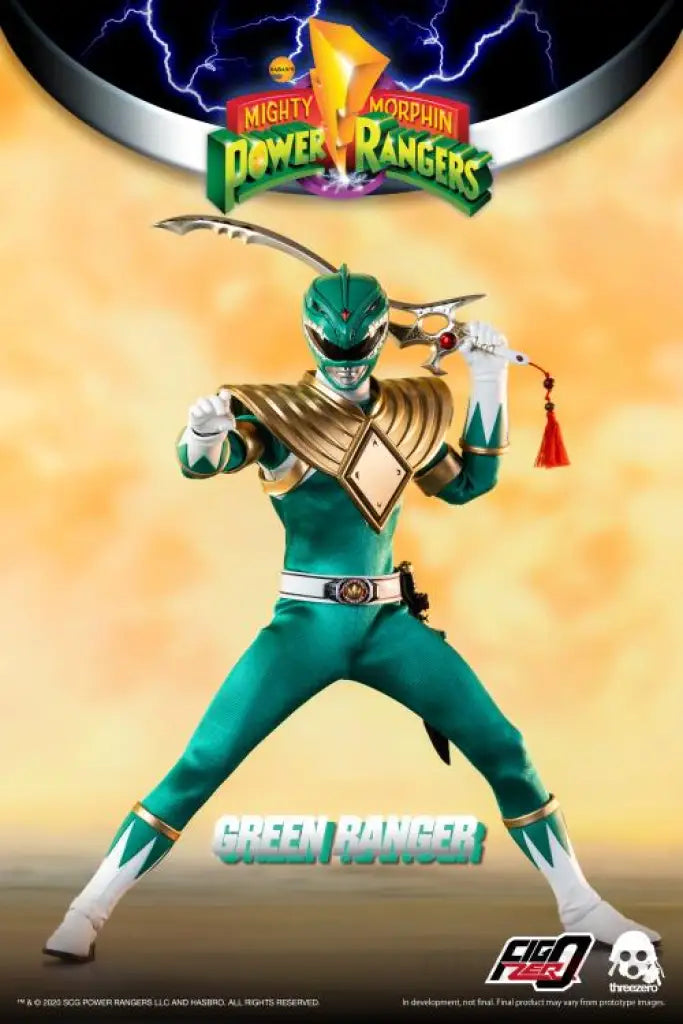 Mighty Morphin Power Rangers Green Ranger 1/6 Scale Figure - GeekLoveph
