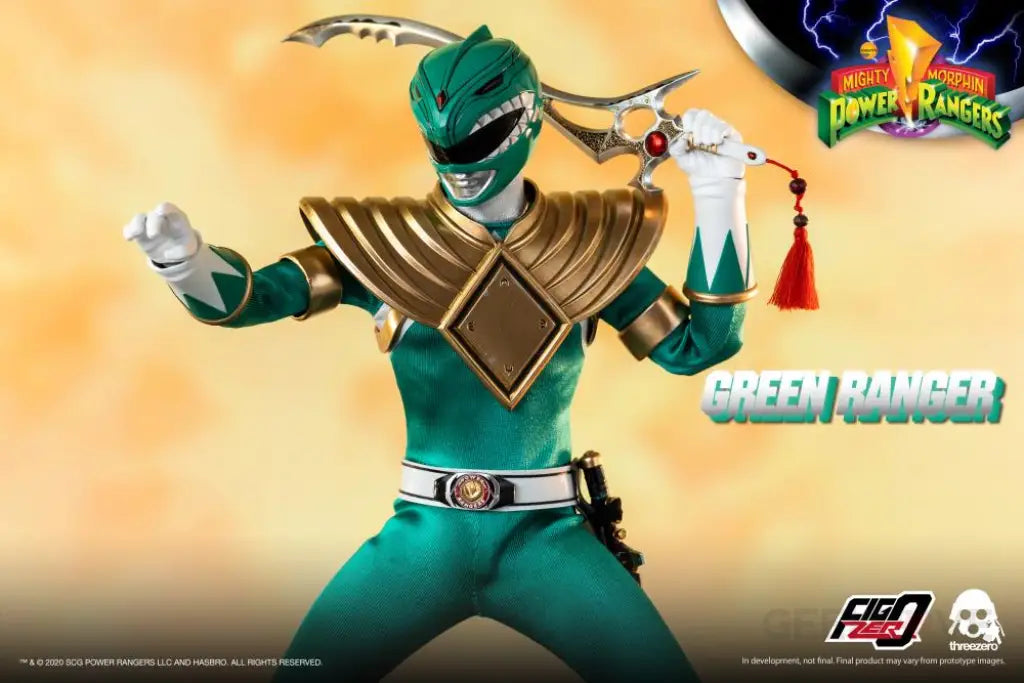 Mighty Morphin Power Rangers Green Ranger 1/6 Scale Figure - GeekLoveph