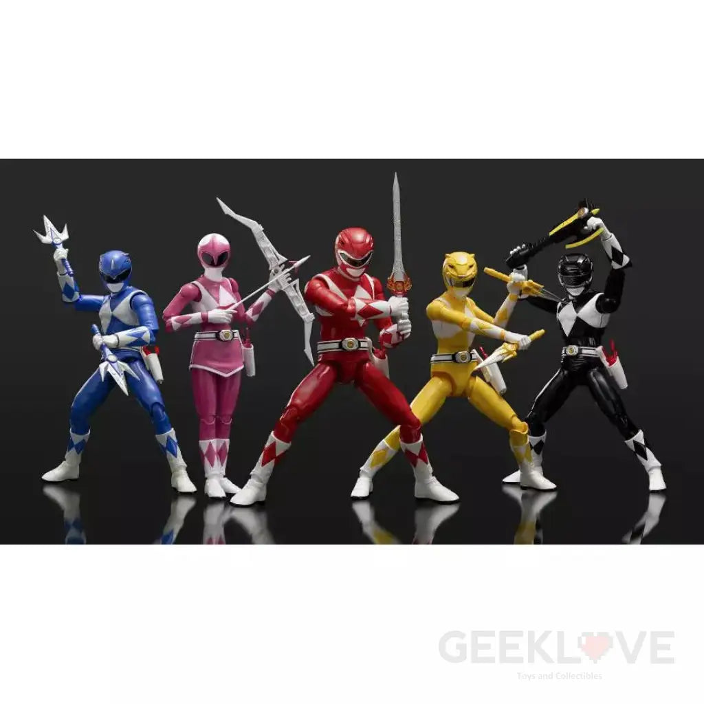 Mighty Morphin Power Rangers Set Of 5 Preorder