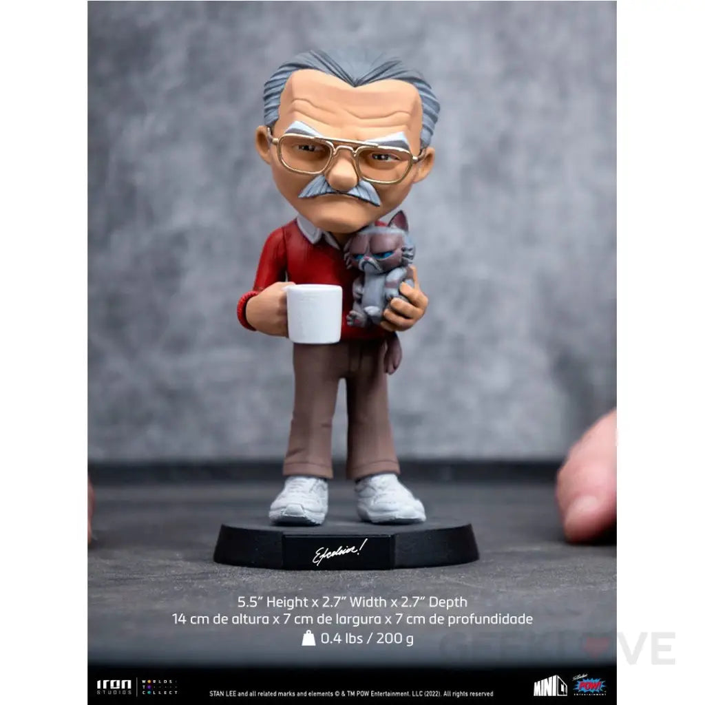 Minico Stan Lee With Grumpy Cat Preorder