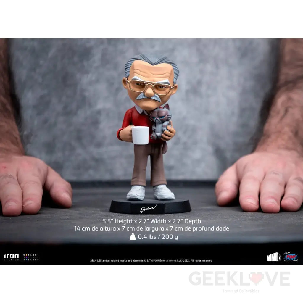 Minico Stan Lee With Grumpy Cat Preorder