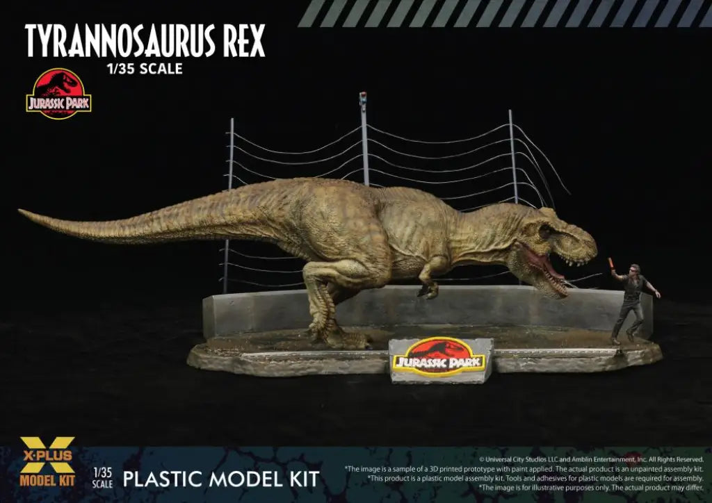 HAOLONGGOOD Tyrannosaurus Rex 1:35 Scale Model - Scientific Art Dinosaur Figure