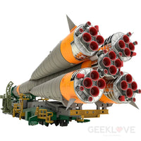 Moderoid 1/150 Plastic Model Soyuz Rocket & Transport Train (2Nd Re-Run) Preorder