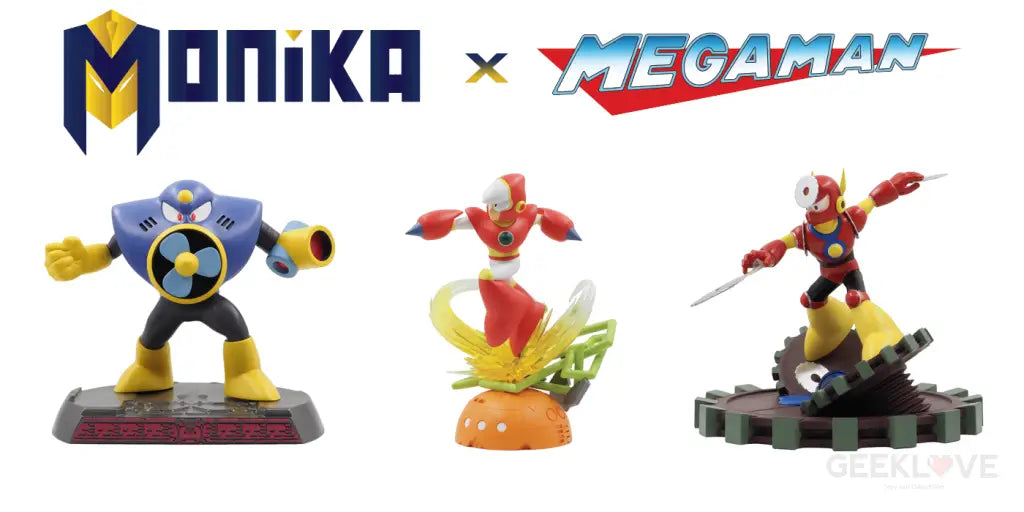 Monika Toys Megaman - Air Man Statue - GeekLoveph
