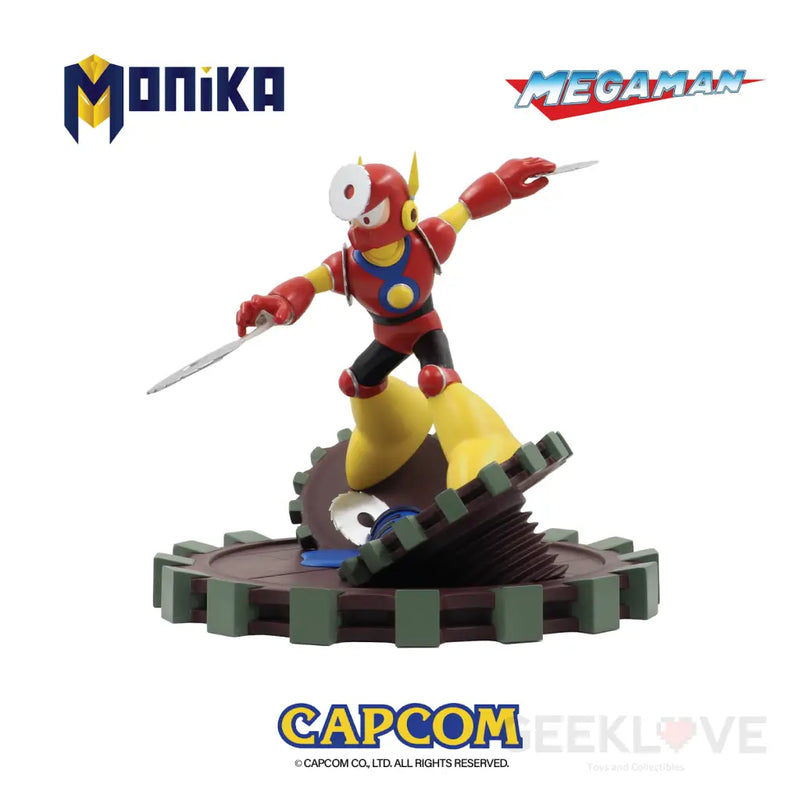 Monika Toys Megaman - Metal Man Statue