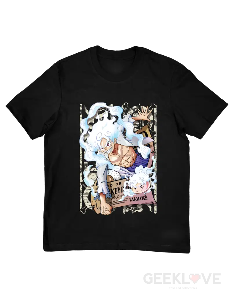 Monkey D. Luffy - Sun God Premium Graphic Tee Xs / Black Apparel