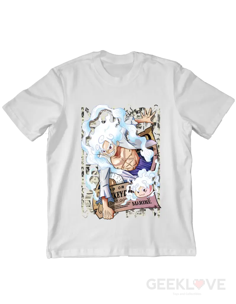 Monkey D. Luffy - Sun God Premium Graphic Tee Xs / White Apparel