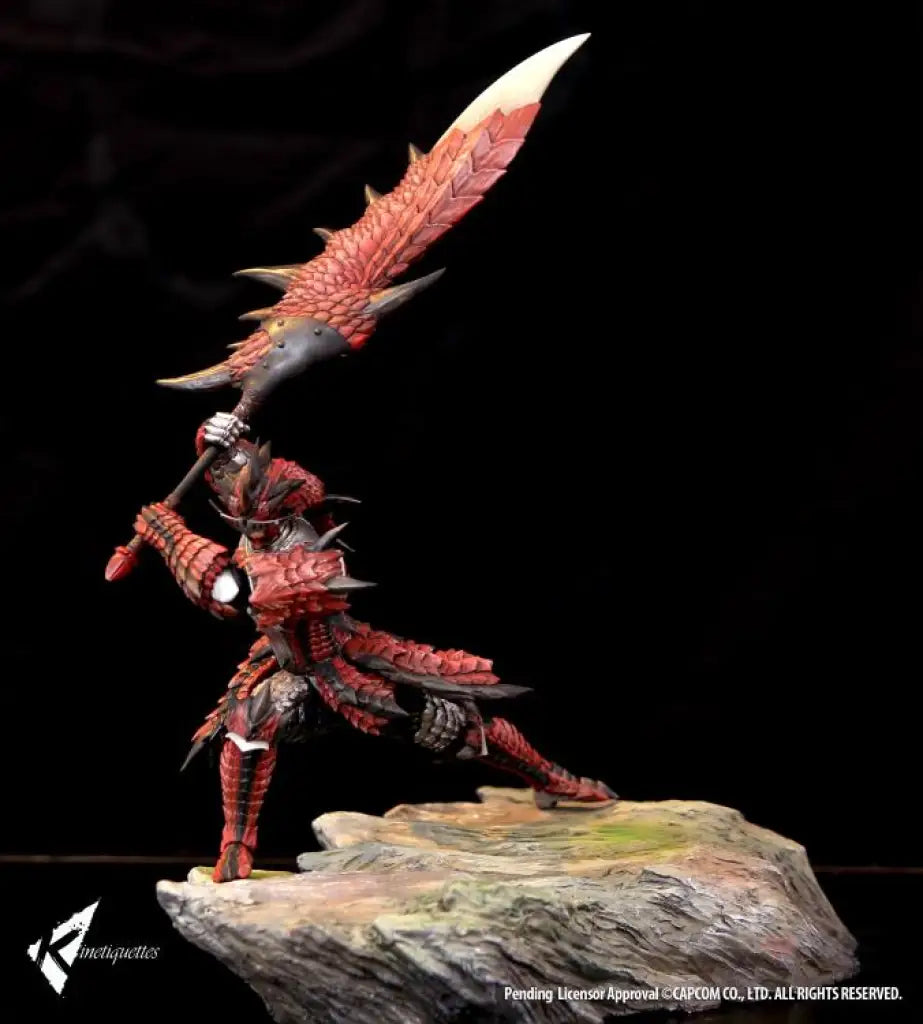 Monster Hunter Rathalos - Fiery Bundle 1/10 Scale Diorama - GeekLoveph