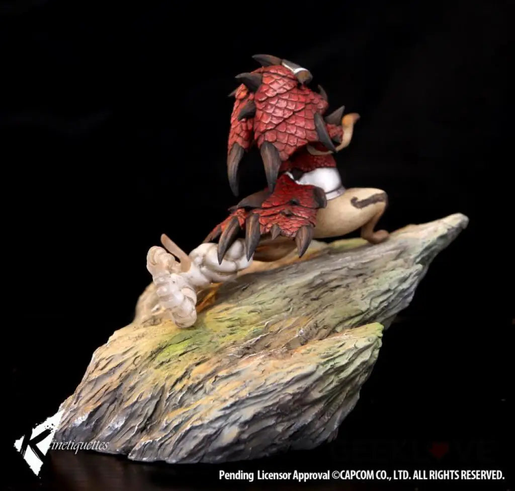 Monster Hunter Rathalos - Palico 1/10 Scale Diorama - GeekLoveph