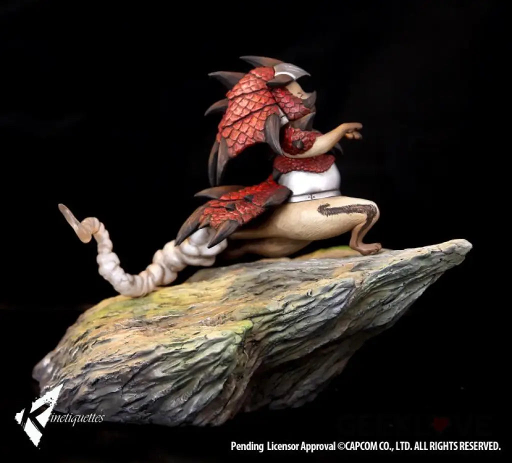 Monster Hunter Rathalos - Palico 1/10 Scale Diorama - GeekLoveph