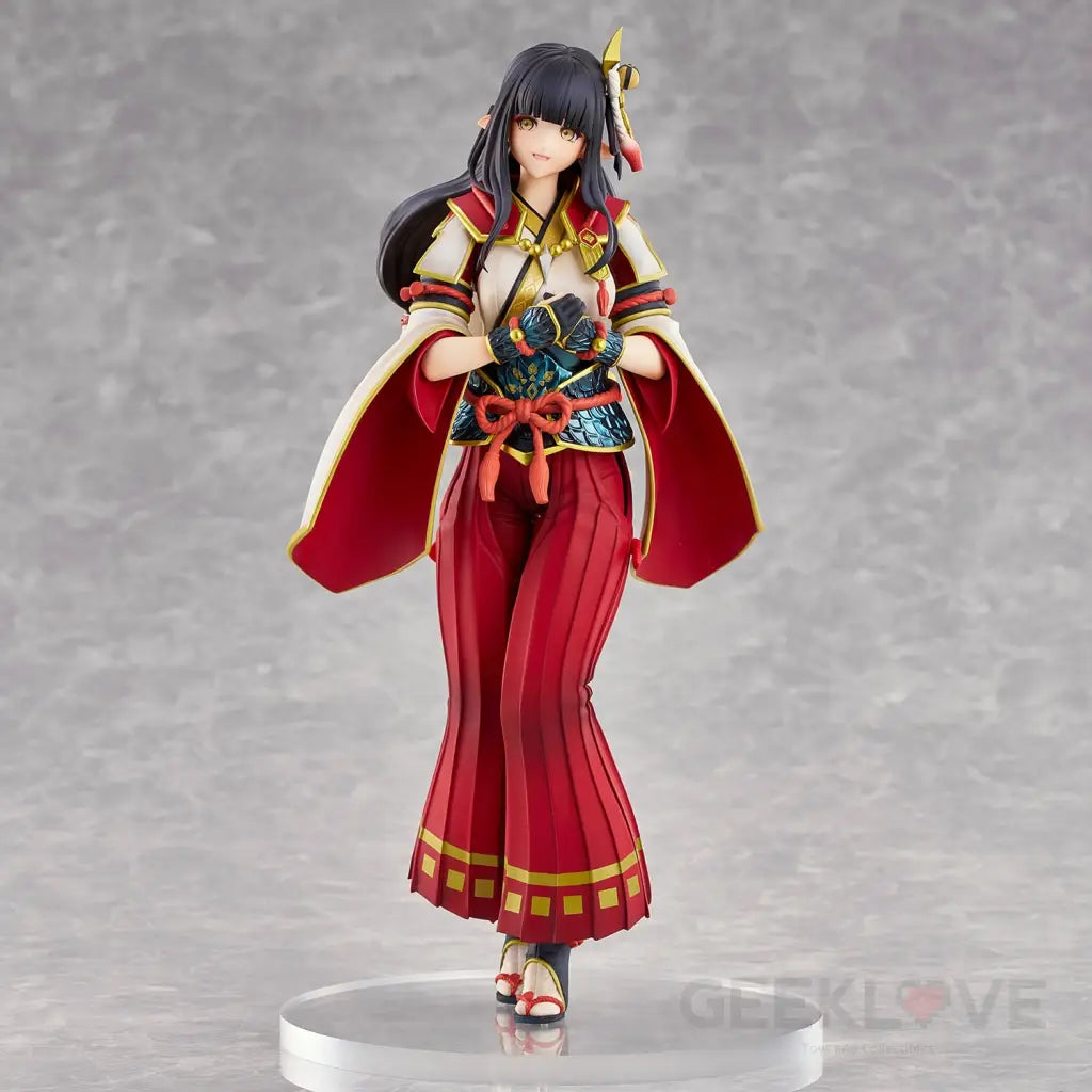 Monster Hunter Rise: Hinoa The Quest Maiden Statue