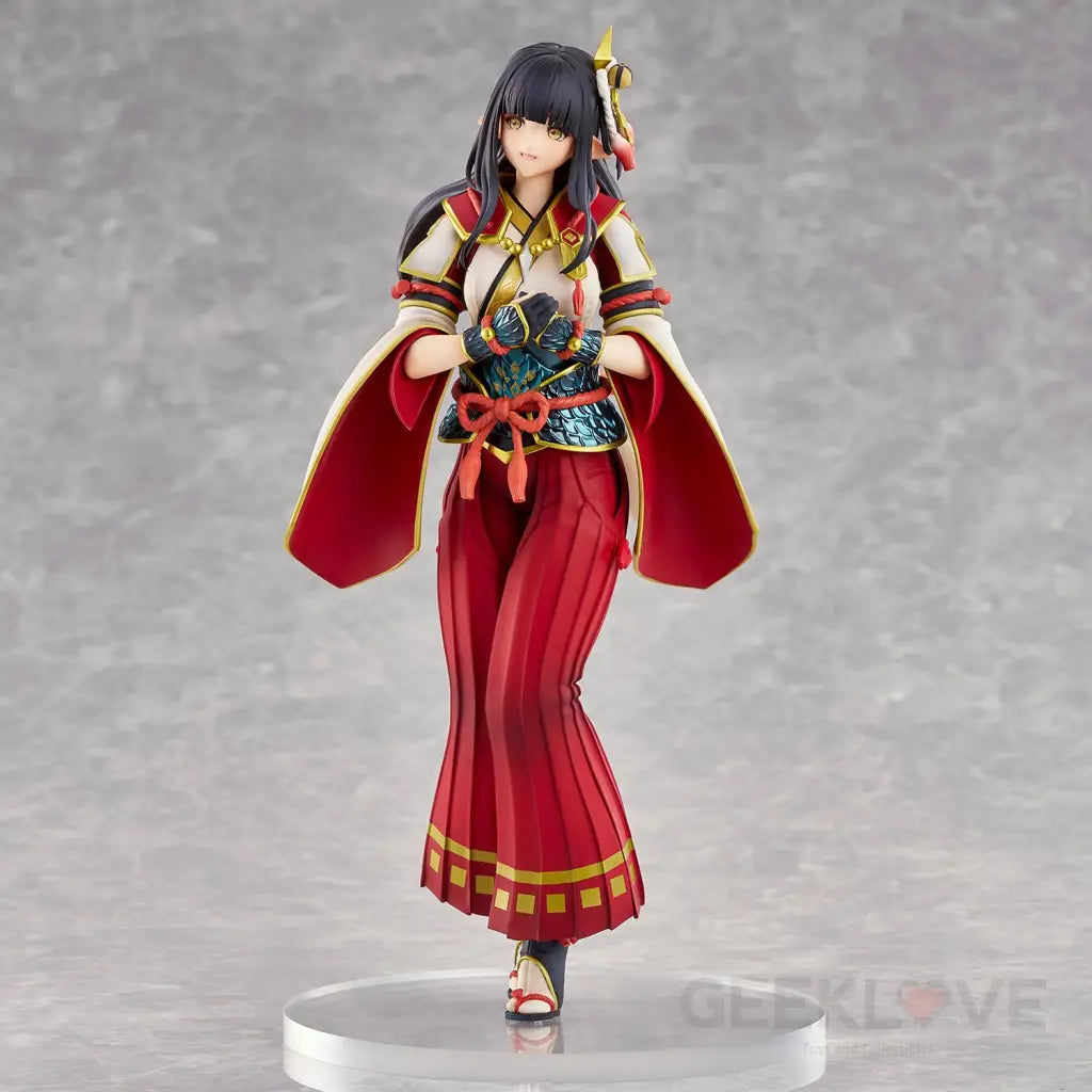 Monster Hunter Rise: Hinoa The Quest Maiden Statue