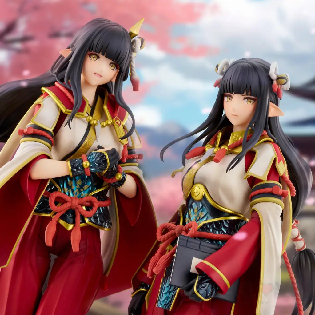 Monster Hunter Rise: Hinoa The Quest Maiden Statue