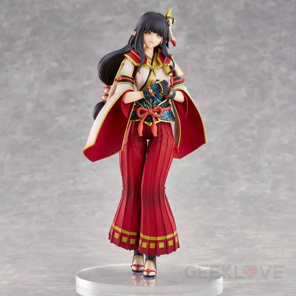 Monster Hunter Rise: Hinoa The Quest Maiden Statue