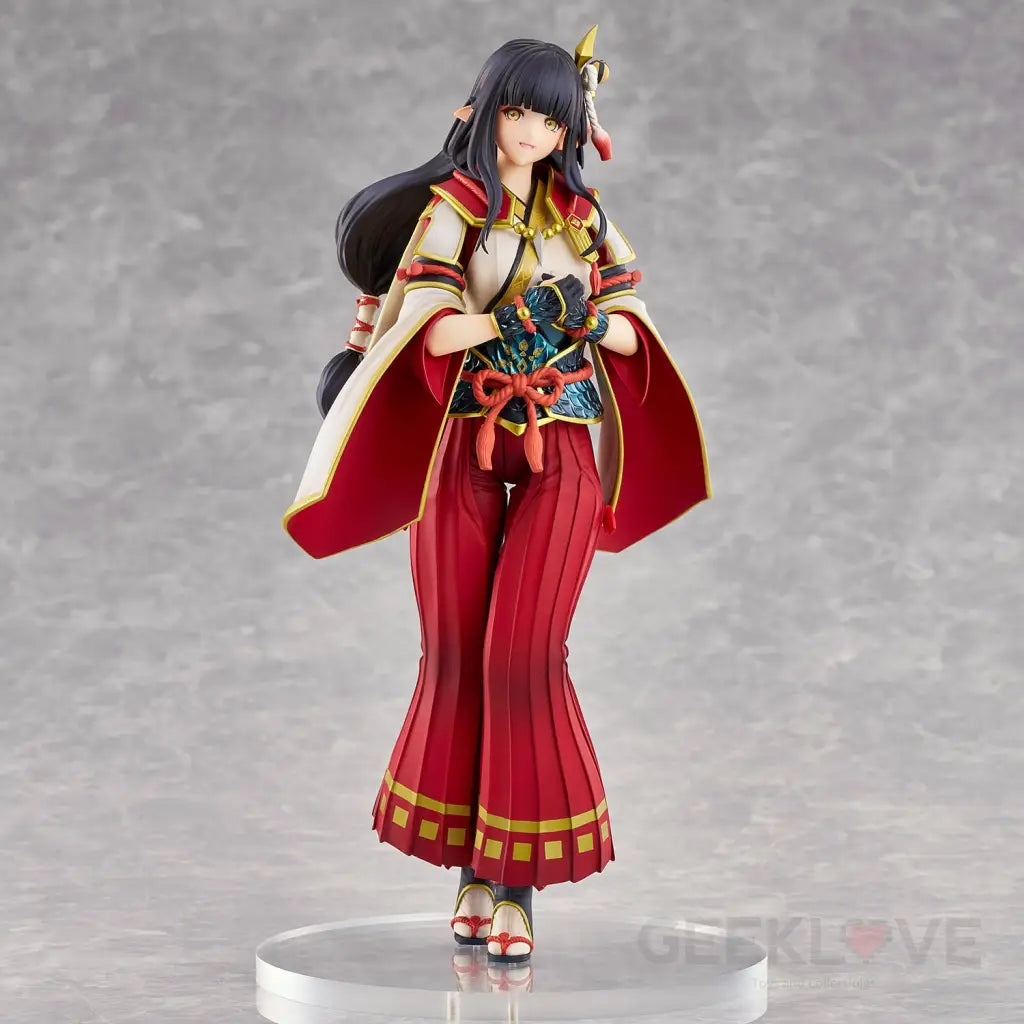 Monster Hunter Rise: Hinoa The Quest Maiden Statue