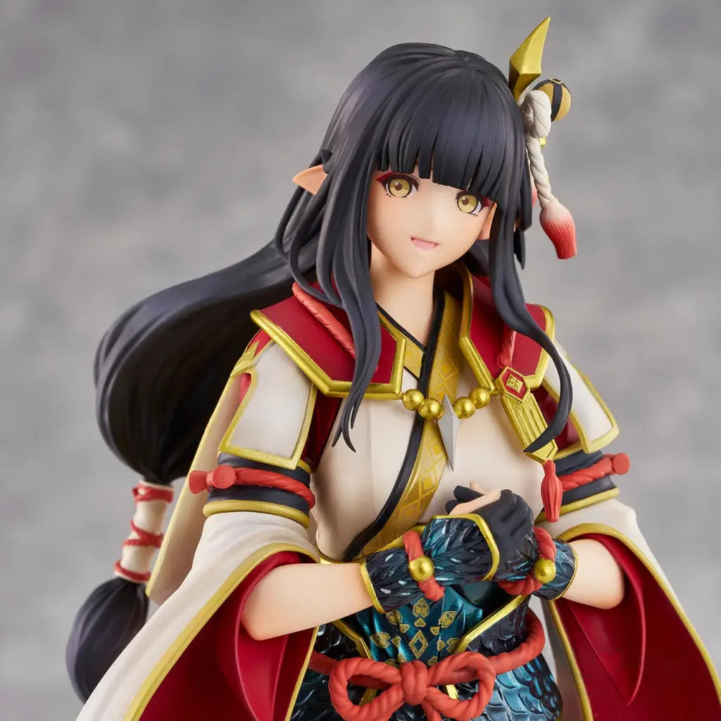 Monster Hunter Rise: Hinoa The Quest Maiden Statue