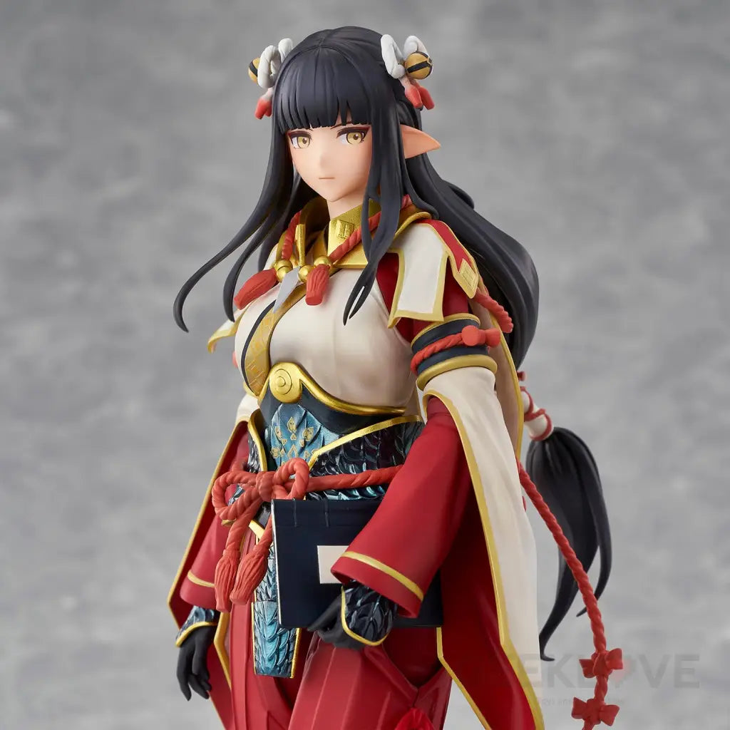 Monster Hunter Rise: Minoto The Hub Maiden Statue