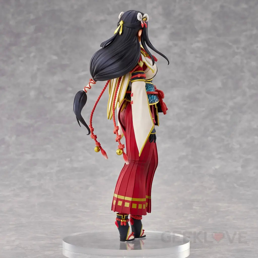 Monster Hunter Rise: Minoto The Hub Maiden Statue