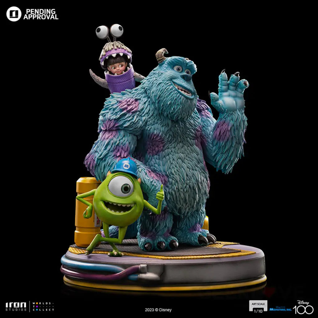 Monsters Inc Disney Classics Art Scale 1/10 Figure