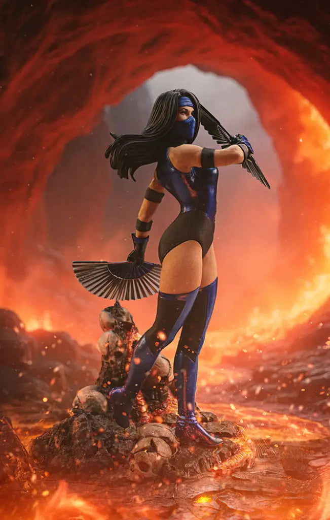 Mortal Kombat Klassic Kitana 1/10 Scale Statue Scale Figure