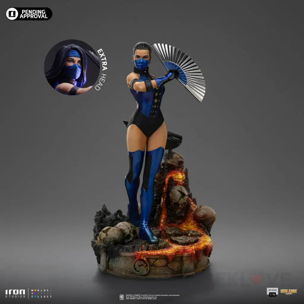 Mortal Kombat Klassic Kitana 1/10 Scale Statue Scale Figure