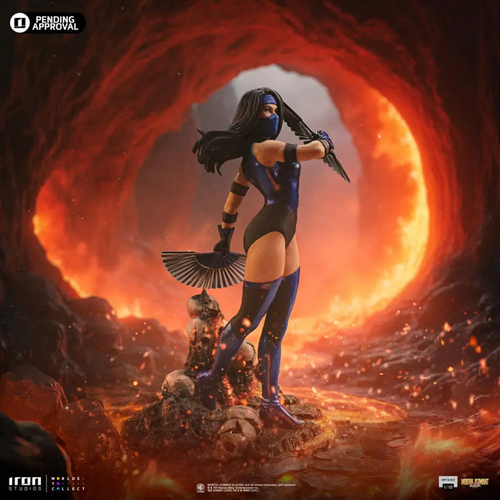 Mortal Kombat Klassic Kitana 1/10 Scale Statue Pre Order Scale Figure