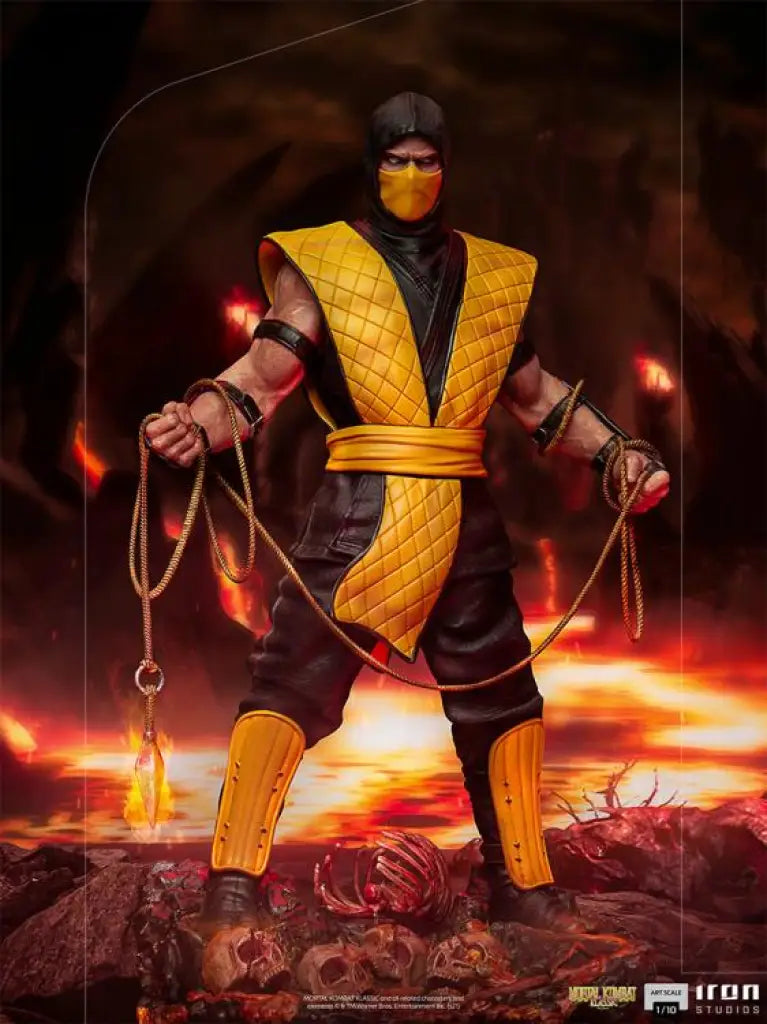 Mortal Kombat Scorpion 1/10 Art Scale Statue Figure