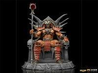 Mortal Kombat Shao Khan Deluxe 1/10 Art Scale Statue - GeekLoveph