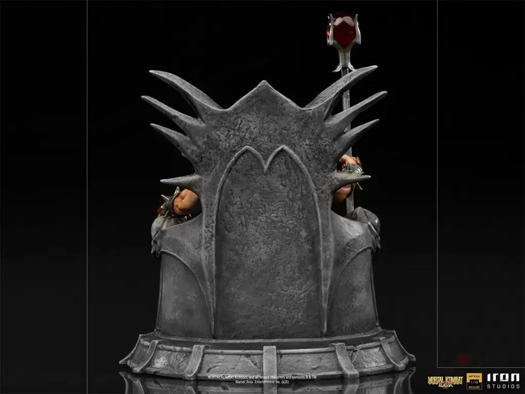Mortal Kombat Shao Khan Deluxe 1/10 Art Scale Statue - GeekLoveph