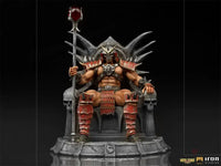 Mortal Kombat Shao Khan Deluxe 1/10 Art Scale Statue - GeekLoveph