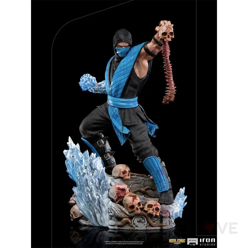 Mortal Kombat Sub-Zero 1/10 Art Scale Statue - GeekLoveph