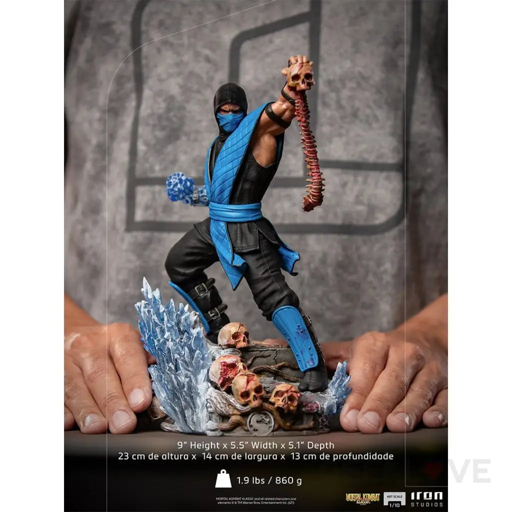 Mortal Kombat Sub-Zero 1/10 Art Scale Statue - GeekLoveph