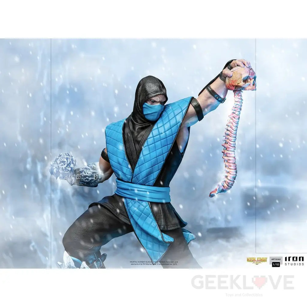Mortal Kombat Sub-Zero 1/10 Art Scale Statue - GeekLoveph