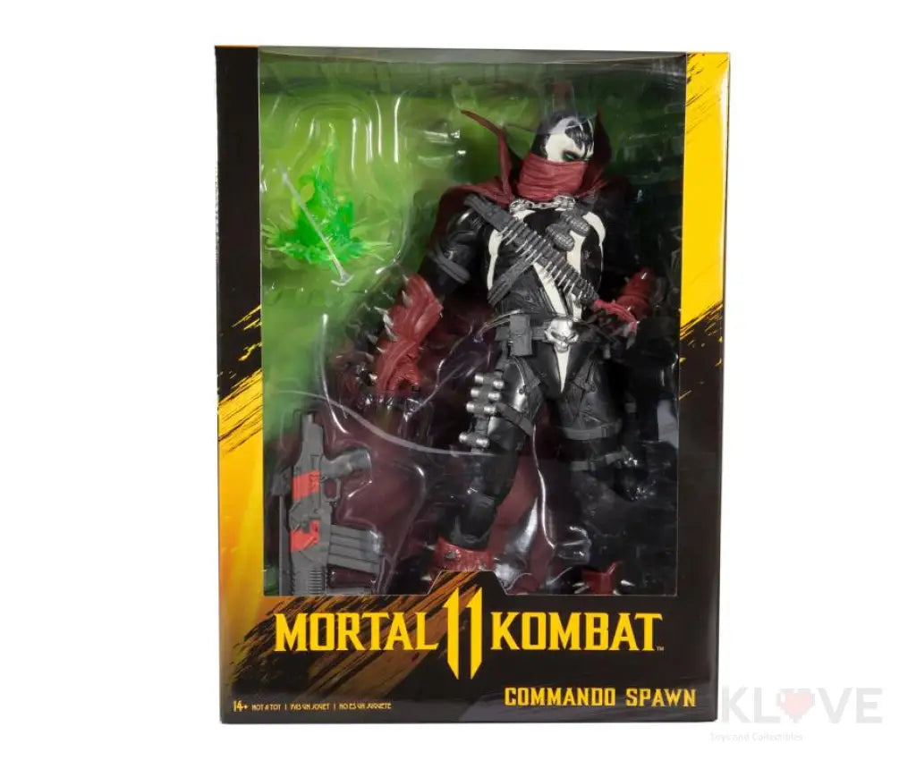 Mortal Kombat XI Commando Spawn 12" Deluxe Figure - GeekLoveph