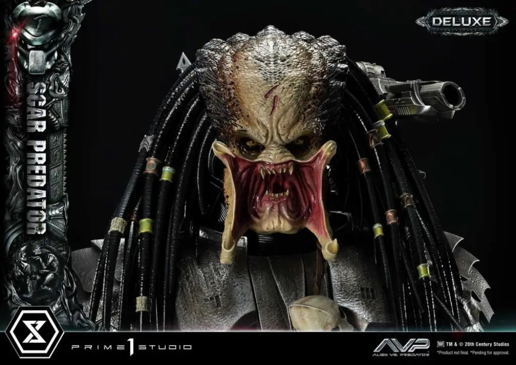 Museum Masterline Alien Vs. Predator Scar Deluxe Version Scale Figure