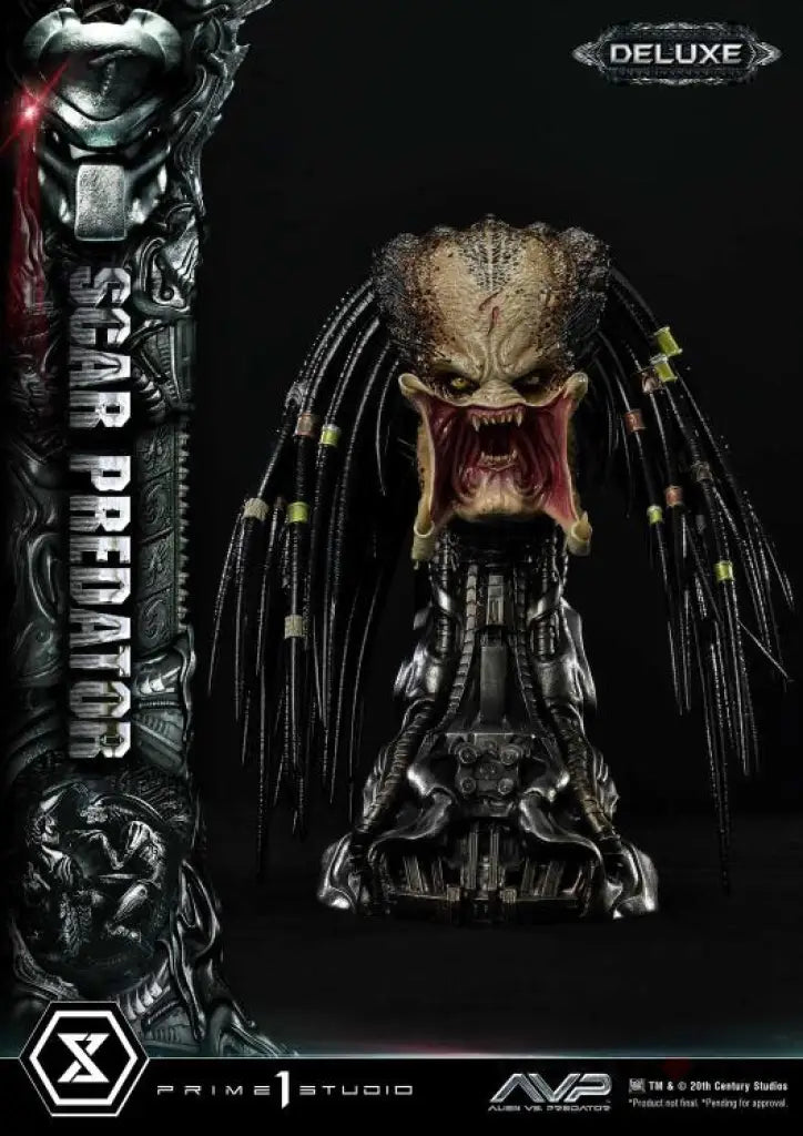 Museum Masterline Alien Vs. Predator Scar Deluxe Version Scale Figure