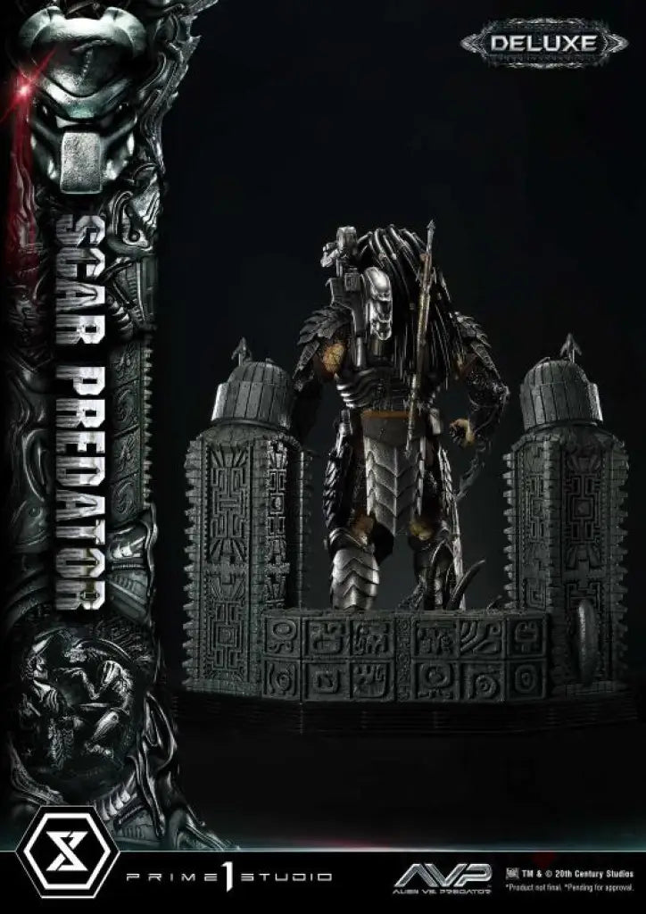 Museum Masterline Alien Vs. Predator Scar Deluxe Version Scale Figure