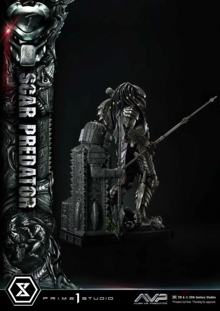 Museum Masterline Alien Vs. Predator Scar Deluxe Version Scale Figure